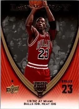 2008-09 Upper Deck Michael Jordan Legacy Collection #541 - Michael Jordan - Chicago Bulls - Front