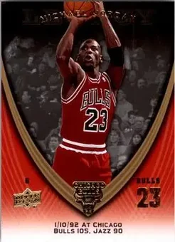 2008-09 Upper Deck Michael Jordan Legacy Collection #542 - Michael Jordan - Chicago Bulls
