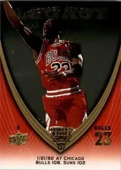 2008-09 Upper Deck Michael Jordan Legacy Collection #548 - Michael Jordan - Chicago Bulls
