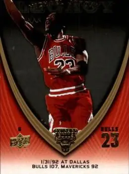 2008-09 Upper Deck Michael Jordan Legacy Collection #554 - Michael Jordan - Chicago Bulls - Front
