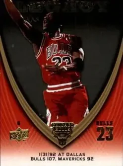 2008-09 Upper Deck Michael Jordan Legacy Collection #554 - Michael Jordan - Chicago Bulls