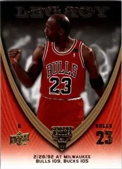 2008-09 Upper Deck Michael Jordan Legacy Collection #566 - Michael Jordan - Chicago Bulls