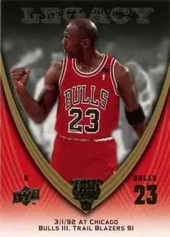 2008-09 Upper Deck Michael Jordan Legacy Collection #567 - Michael Jordan - Chicago Bulls