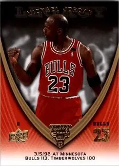2008-09 Upper Deck Michael Jordan Legacy Collection #569 - Michael Jordan - Chicago Bulls