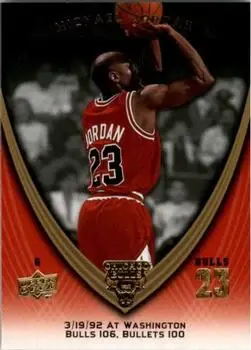 2008-09 Upper Deck Michael Jordan Legacy Collection #576 - Michael Jordan - Chicago Bulls - Front