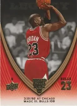 2008-09 Upper Deck Michael Jordan Legacy Collection #577 - Michael Jordan - Chicago Bulls