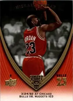 2008-09 Upper Deck Michael Jordan Legacy Collection #578 - Michael Jordan - Chicago Bulls - Front 2008-09 Upper Deck Michael Jordan Legacy Collection #578 - Michael Jordan - Chicago Bulls - Front