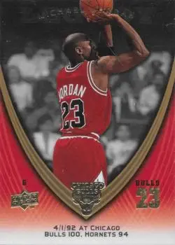 2008-09 Upper Deck Michael Jordan Legacy Collection #581 - Michael Jordan - Chicago Bulls - Front