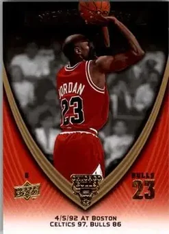 2008-09 Upper Deck Michael Jordan Legacy Collection #583 - Michael Jordan - Chicago Bulls