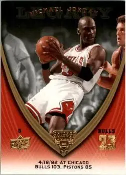 2008-09 Upper Deck Michael Jordan Legacy Collection #589 - Michael Jordan - Chicago Bulls - Front