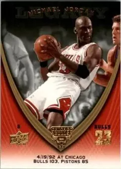 2008-09 Upper Deck Michael Jordan Legacy Collection #589 - Michael Jordan - Chicago Bulls