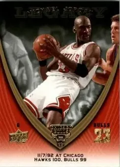 2008-09 Upper Deck Michael Jordan Legacy Collection #591 - Michael Jordan - Chicago Bulls