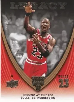 2008-09 Upper Deck Michael Jordan Legacy Collection #608 - Michael Jordan - Chicago Bulls
