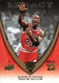 2008-09 Upper Deck Michael Jordan Legacy Collection #610 - Michael Jordan - Chicago Bulls