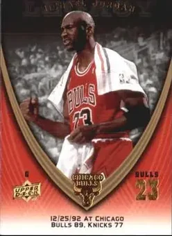 2008-09 Upper Deck Michael Jordan Legacy Collection #613 - Michael Jordan - Chicago Bulls