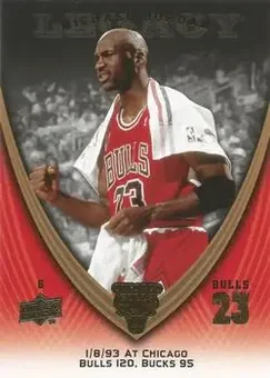 2008-09 Upper Deck Michael Jordan Legacy Collection #620 - Michael Jordan - Chicago Bulls
