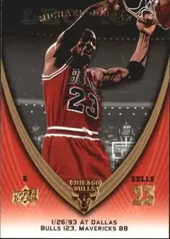 2008-09 Upper Deck Michael Jordan Legacy Collection #629 - Michael Jordan - Chicago Bulls