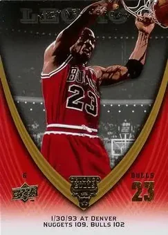 2008-09 Upper Deck Michael Jordan Legacy Collection #631 - Michael Jordan - Chicago Bulls