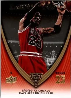2008-09 Upper Deck Michael Jordan Legacy Collection #637 - Michael Jordan - Chicago Bulls