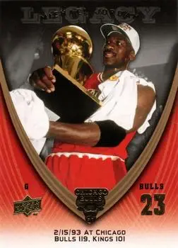 2008-09 Upper Deck Michael Jordan Legacy Collection #638 - Michael Jordan - Chicago Bulls - Front 2008-09 Upper Deck Michael Jordan Legacy Collection #638 - Michael Jordan - Chicago Bulls - Front