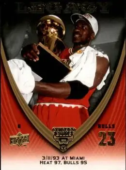 2008-09 Upper Deck Michael Jordan Legacy Collection #645 - Michael Jordan - Chicago Bulls - Front 2008-09 Upper Deck Michael Jordan Legacy Collection #645 - Michael Jordan - Chicago Bulls - Front