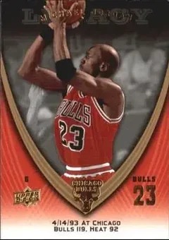 2008-09 Upper Deck Michael Jordan Legacy Collection #661 - Michael Jordan - Chicago Bulls