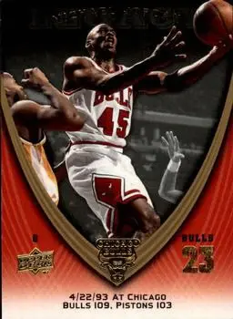 2008-09 Upper Deck Michael Jordan Legacy Collection #665 - Michael Jordan - Chicago Bulls - Front 2008-09 Upper Deck Michael Jordan Legacy Collection #665 - Michael Jordan - Chicago Bulls - Front