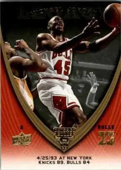 2008-09 Upper Deck Michael Jordan Legacy Collection #667 - Michael Jordan - Chicago Bulls - Front