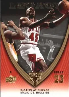 2008-09 Upper Deck Michael Jordan Legacy Collection #670 - Michael Jordan - Chicago Bulls