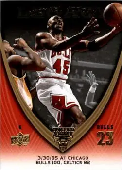 2008-09 Upper Deck Michael Jordan Legacy Collection #673 - Michael Jordan - Chicago Bulls - Front