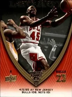 2008-09 Upper Deck Michael Jordan Legacy Collection #675 - Michael Jordan - Chicago Bulls