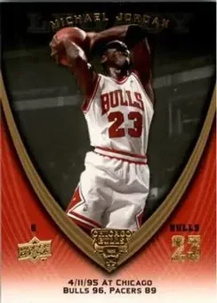 2008-09 Upper Deck Michael Jordan Legacy Collection #678 - Michael Jordan - Chicago Bulls