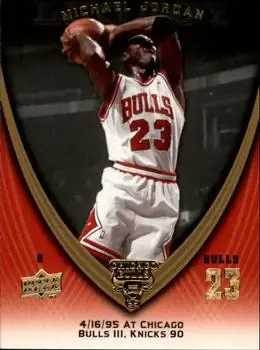 2008-09 Upper Deck Michael Jordan Legacy Collection #680 - Michael Jordan - Chicago Bulls - Front