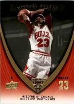 2008-09 Upper Deck Michael Jordan Legacy Collection #682 - Michael Jordan - Chicago Bulls