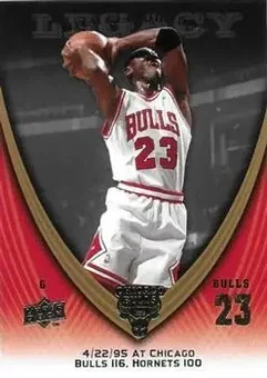 2008-09 Upper Deck Michael Jordan Legacy Collection #683 - Michael Jordan - Chicago Bulls