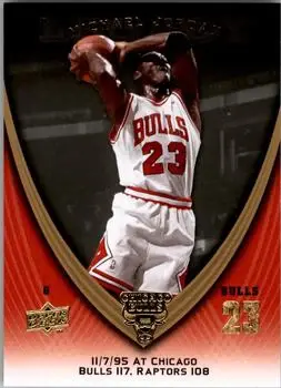 2008-09 Upper Deck Michael Jordan Legacy Collection #687 - Michael Jordan - Chicago Bulls - Front