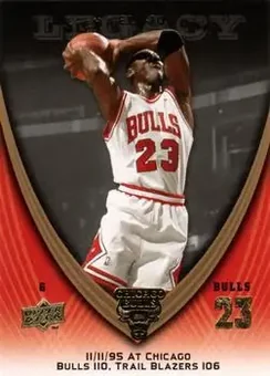 2008-09 Upper Deck Michael Jordan Legacy Collection #689 - Michael Jordan - Chicago Bulls