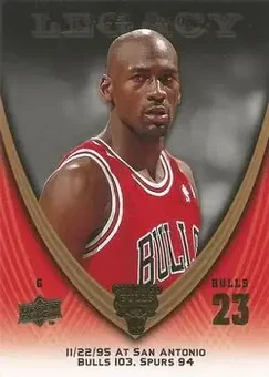 2008-09 Upper Deck Michael Jordan Legacy Collection #694 - Michael Jordan - Chicago Bulls