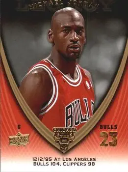 2008-09 Upper Deck Michael Jordan Legacy Collection #699 - Michael Jordan - Chicago Bulls - Front