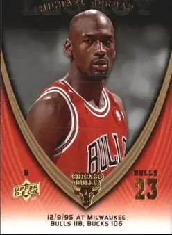 2008-09 Upper Deck Michael Jordan Legacy Collection #702 - Michael Jordan - Chicago Bulls