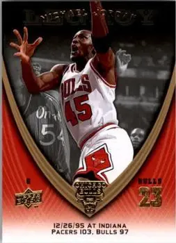 2008-09 Upper Deck Michael Jordan Legacy Collection #710 - Michael Jordan - Chicago Bulls - Front