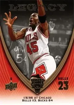 2008-09 Upper Deck Michael Jordan Legacy Collection #715 - Michael Jordan - Chicago Bulls