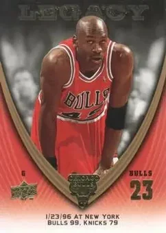 2008-09 Upper Deck Michael Jordan Legacy Collection #722 - Michael Jordan - Chicago Bulls