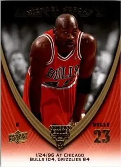 2008-09 Upper Deck Michael Jordan Legacy Collection #723 - Michael Jordan - Chicago Bulls