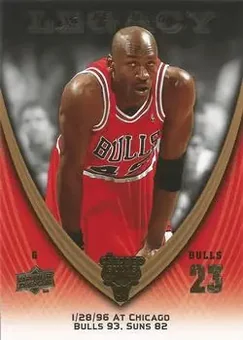 2008-09 Upper Deck Michael Jordan Legacy Collection #725 - Michael Jordan - Chicago Bulls