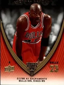 2008-09 Upper Deck Michael Jordan Legacy Collection #727 - Michael Jordan - Chicago Bulls