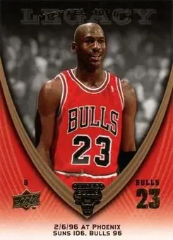 2008-09 Upper Deck Michael Jordan Legacy Collection #730 - Michael Jordan - Chicago Bulls