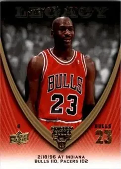 2008-09 Upper Deck Michael Jordan Legacy Collection #735 - Michael Jordan - Chicago Bulls