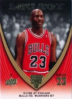 2008-09 Upper Deck Michael Jordan Legacy Collection #741 - Michael Jordan - Chicago Bulls