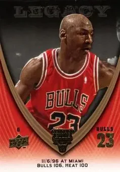 2008-09 Upper Deck Michael Jordan Legacy Collection #770 - Michael Jordan - Chicago Bulls